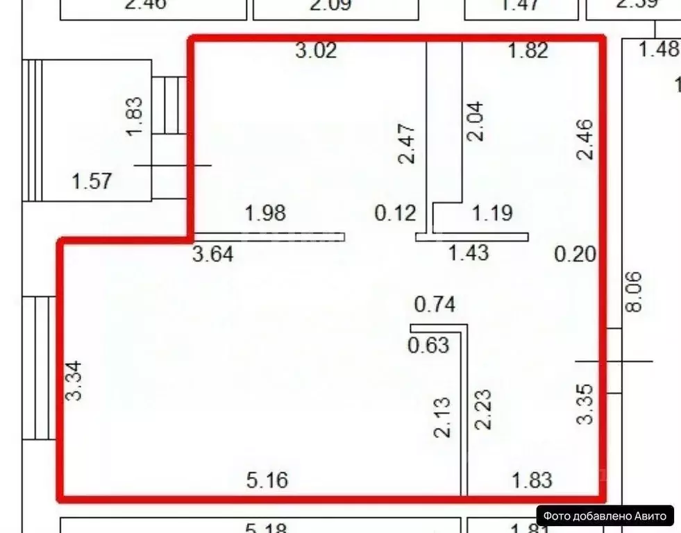 1-к кв. Тюменская область, Тюмень Дамбовская ул., 25к1 (35.5 м) - Фото 2