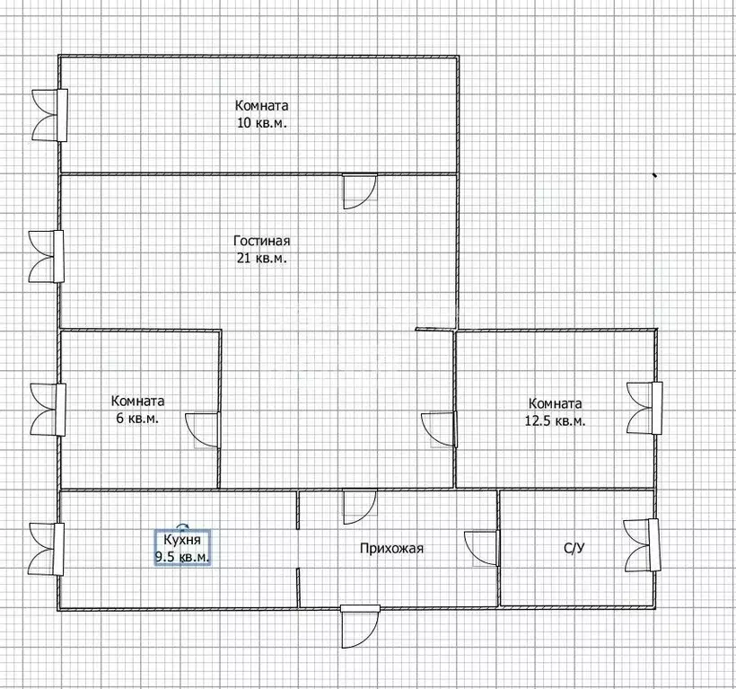 Дом в Брянская область, Брянск ул. Розы Люксембург, 29 (72 м) - Фото 1