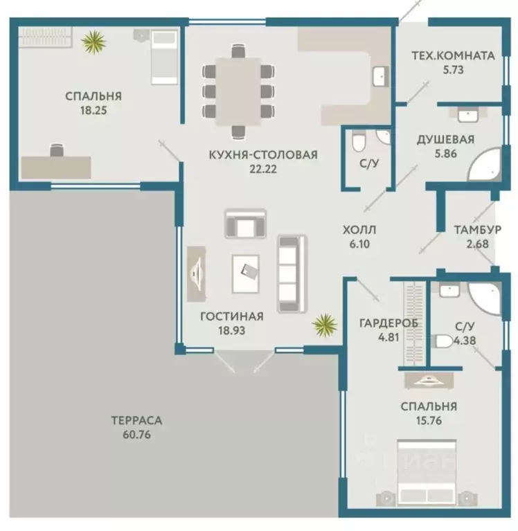 Дом в Пензенская область, Пензенский район, Алферьевский сельсовет, д. ... - Фото 2