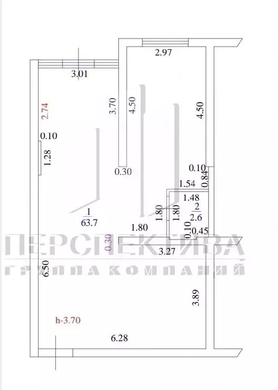 Помещение свободного назначения (70 м) - Фото 0