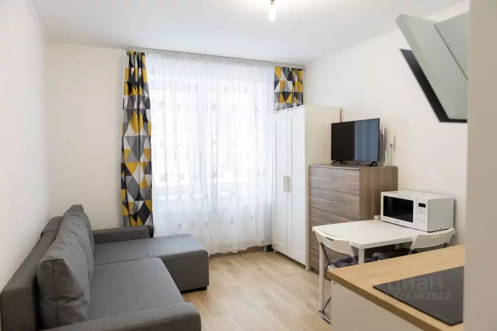 1-к кв. Ленинградская область, Всеволожский район, пос. Бугры бул. ... - Фото 1