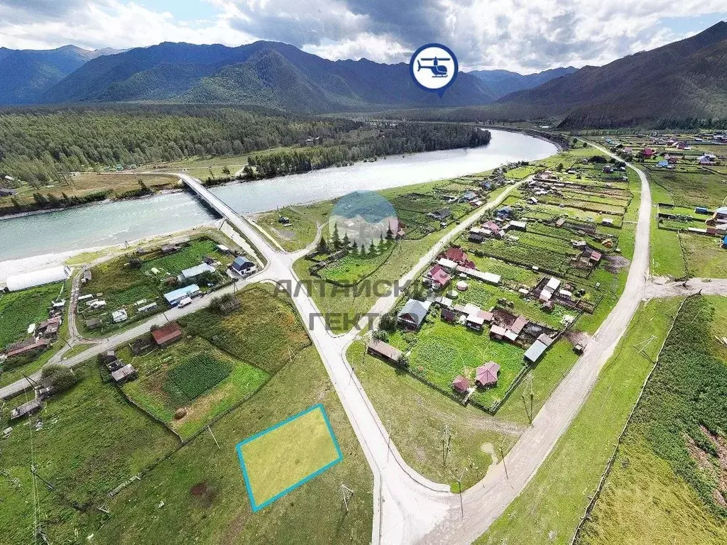 Участок в Алтай, Усть-Коксинский район, с. Тюнгур Катунская ул. (3.0 ... - Фото 1