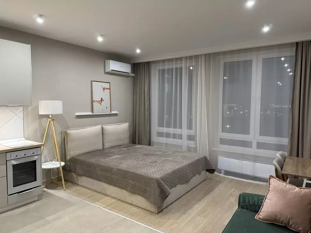 Студия Москва Газгольдерная ул., 10 (30.0 м) - Фото 1