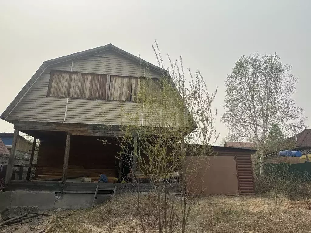 Дом в Забайкальский край, Чита № 140 Заячий Ключ СНТ, 49 (108 м) - Фото 1