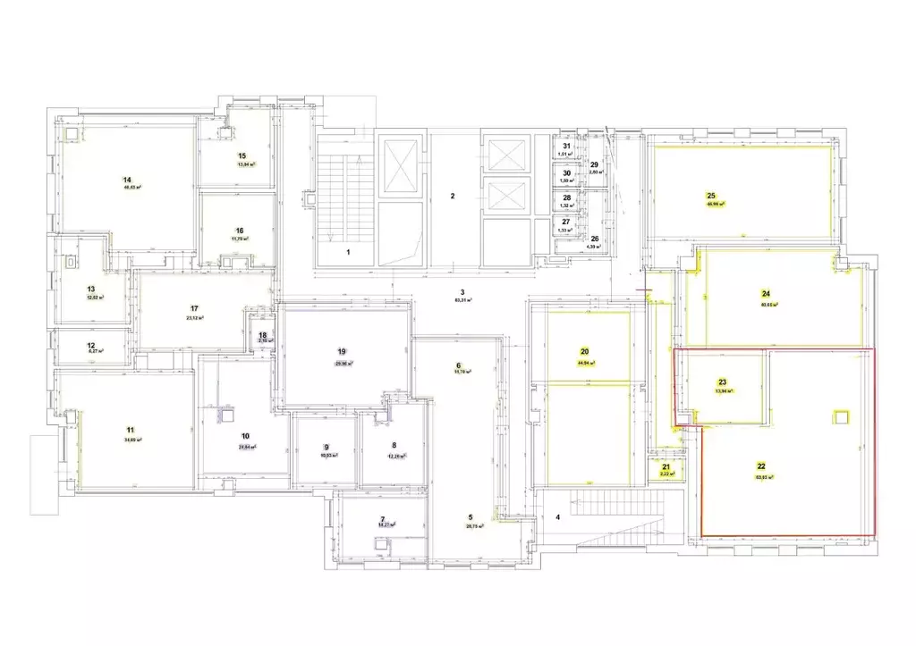 Офис в Москва Рязанский просп., 24к2 (77 м) - Фото 2