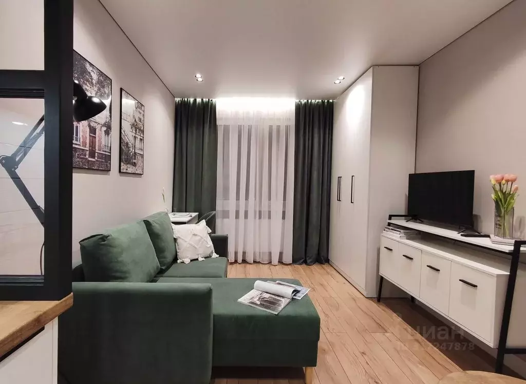 Студия Санкт-Петербург ул. Пейзажная, 24к1 (20.0 м) - Фото 0