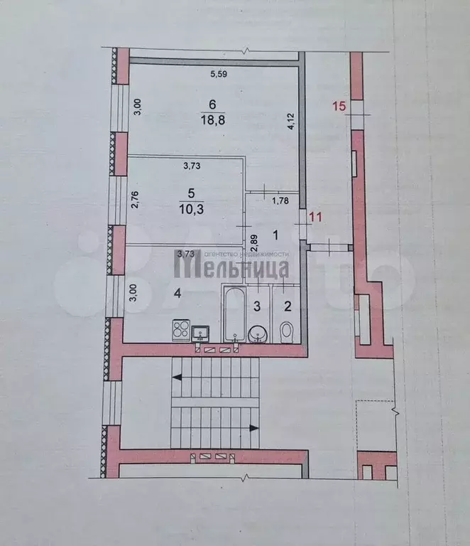 2-к. квартира, 48,4 м, 2/5 эт. - Фото 0