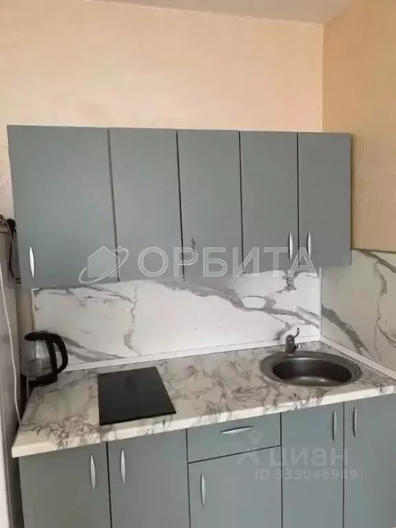 Студия Тюменская область, Тюмень ул. Газовиков, 73к1 (26.1 м) - Фото 2