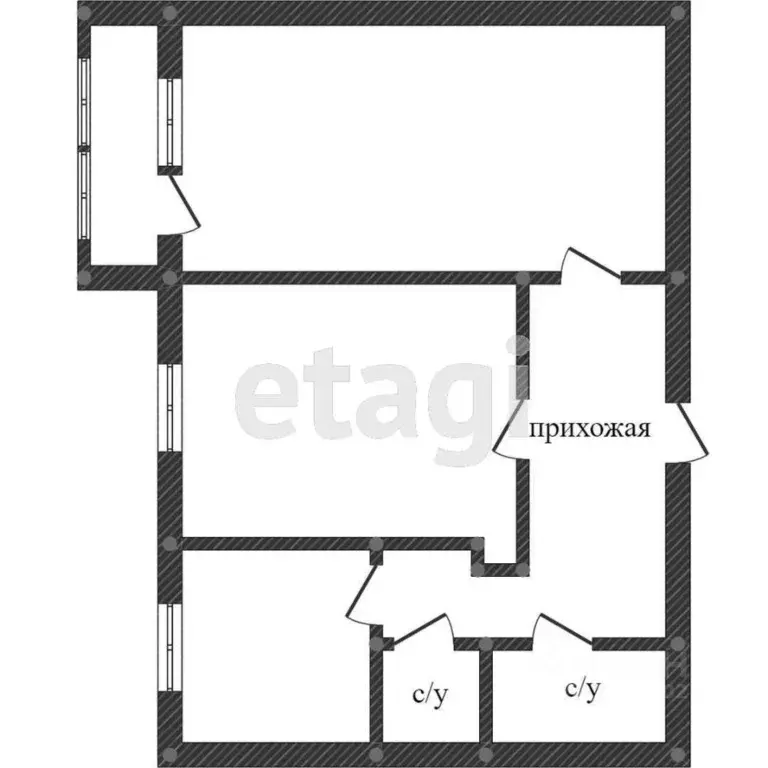 2-к кв. Костромская область, Кострома ул. Новый Быт, 19 (48.2 м) - Фото 1