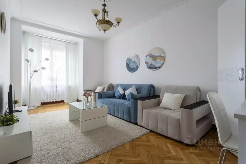 3-к кв. Москва Котельническая наб., 1/15кВ (75.0 м) - Фото 1