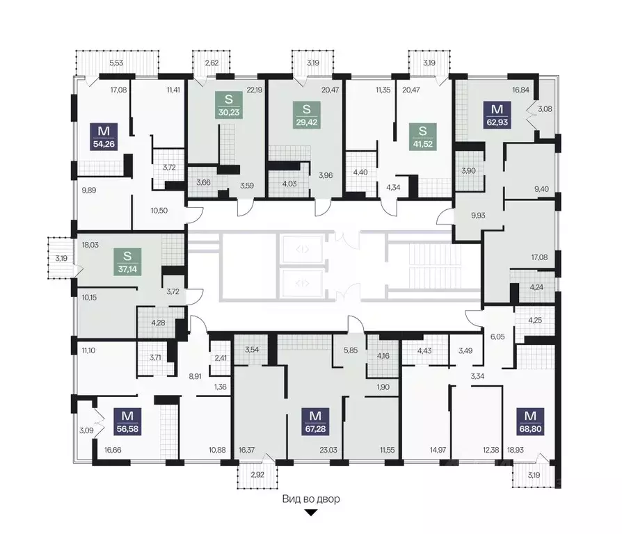 2-к кв. Волгоградская область, Волгоград просп. Имени В.И. Ленина, 59Г ... - Фото 2