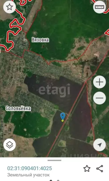 Участок в Башкортостан, Уфимский район, с. Булгаково  (6.0 сот.) - Фото 1