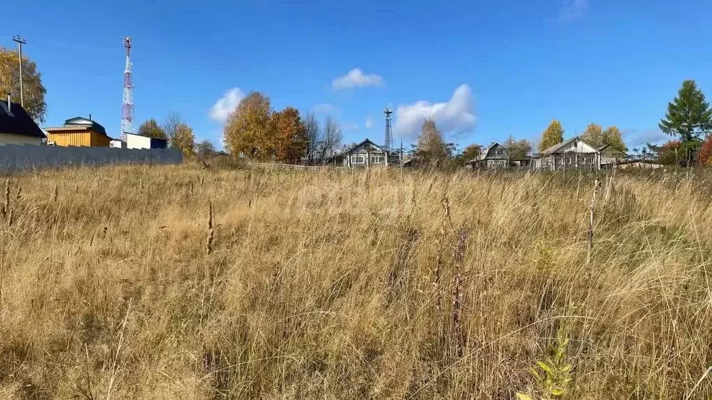 участок в коми, усть-вымский район, с. айкино центральная ул, 214/1 . - Фото 1