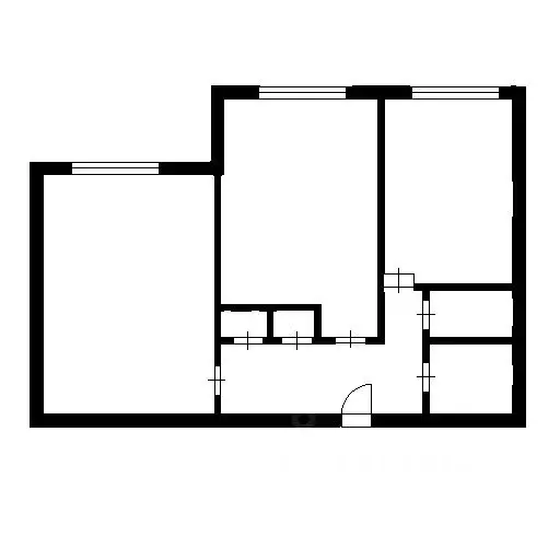 2-к кв. Новосибирская область, Новосибирск ул. Титова, 198 (47.0 м) - Фото 1