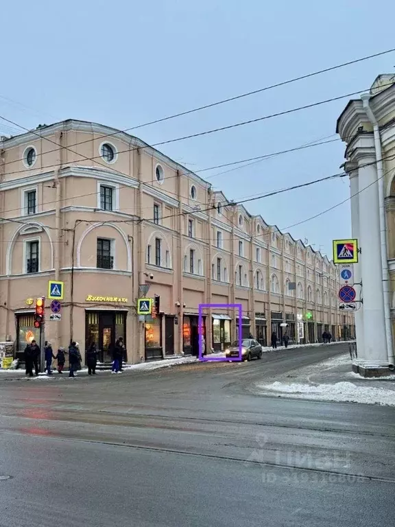 Торговая площадь в Санкт-Петербург ул. Ломоносова, 1 (63 м) - Фото 0