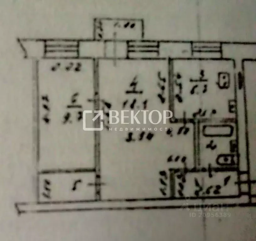 2-к кв. Ивановская область, Иваново пер. 1-й Спортивный, 8 (42.0 м) - Фото 1