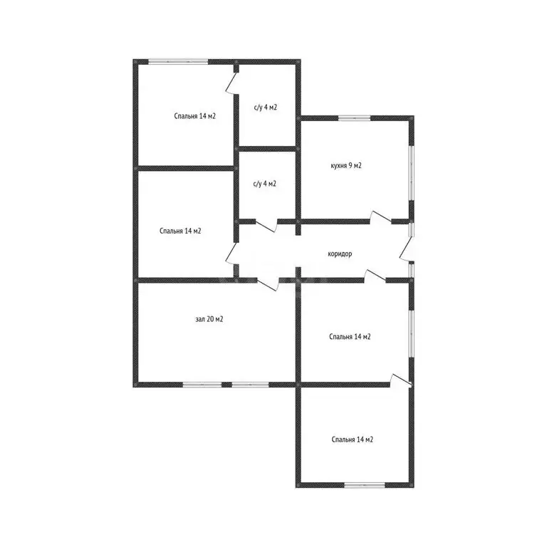 5-комнатная квартира: Адыгейск, Майкопская улица, 10 (101.3 м) - Фото 1