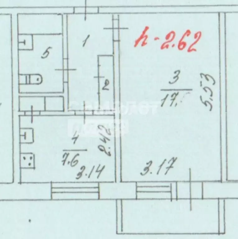 1-к кв. Ямало-Ненецкий АО, Ноябрьск ул. 8 Марта, 11 (35.4 м) - Фото 1