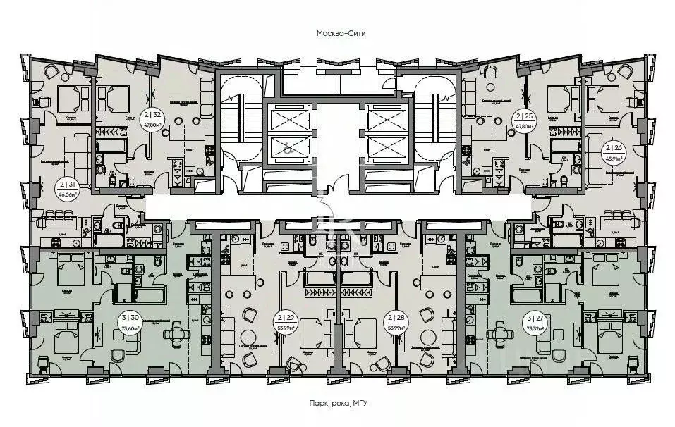 3-к кв. Москва 1-й Сетуньский проезд, вл8 (80.0 м) - Фото 0