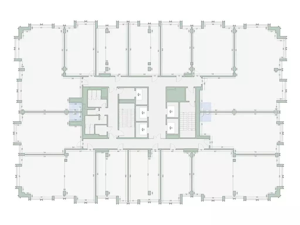 Офис в Москва 1-й Варшавский проезд, 1АС32 (54 м) - Фото 2