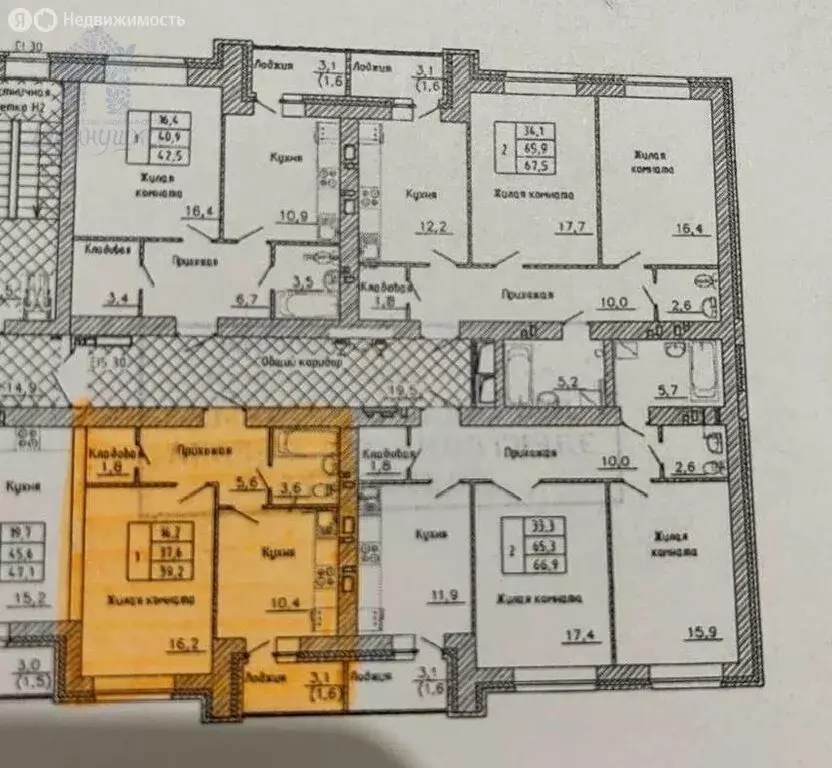 1-комнатная квартира: Воронеж, улица Независимости, 82/2 (40.8 м) - Фото 1