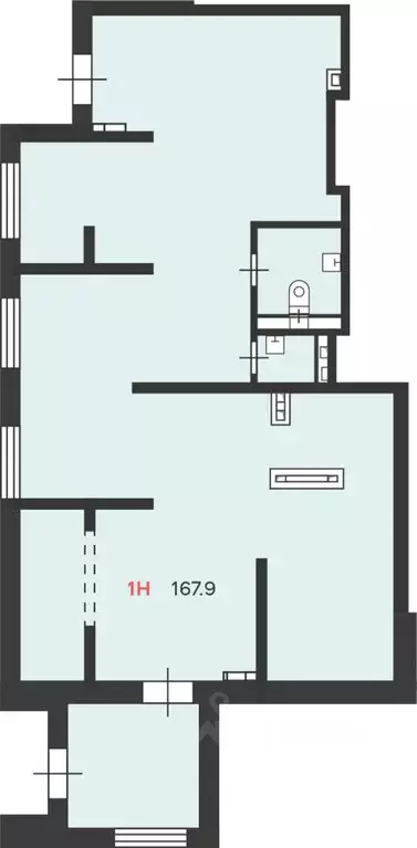 Торговая площадь в Москва ул. Яблочкова, 28 (168 м) - Фото 2