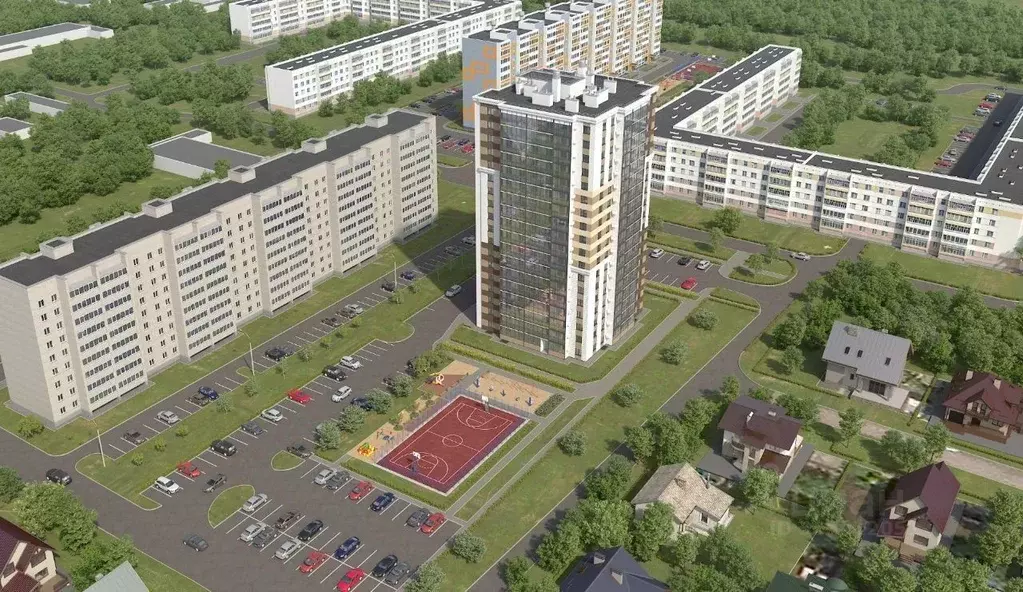 3-к кв. Татарстан, Набережные Челны ул. Карманова, 45 (79.2 м) - Фото 1