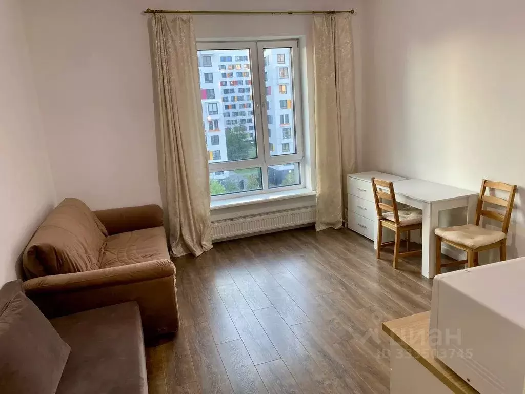 Студия Москва Сельскохозяйственная ул., 35А (26.0 м) - Фото 1