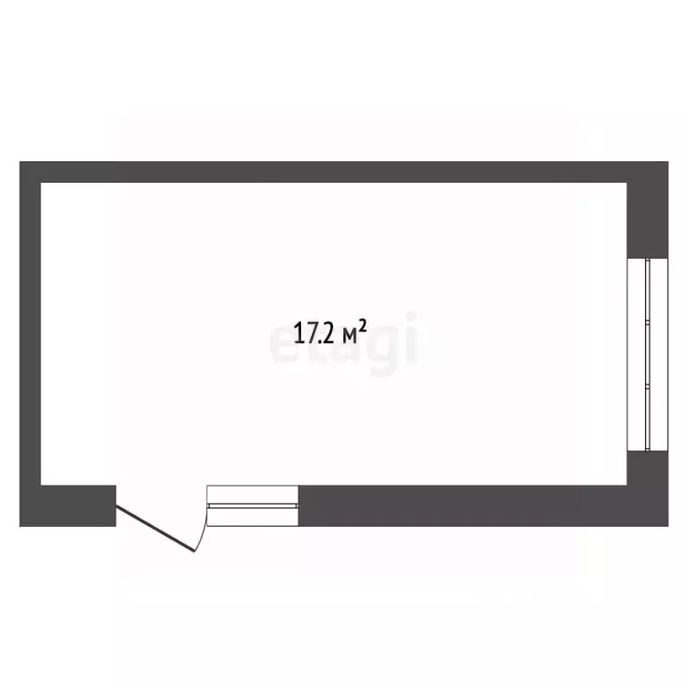 Комната Коми, Усинск Парковая ул., 7А (17.2 м) - Фото 1