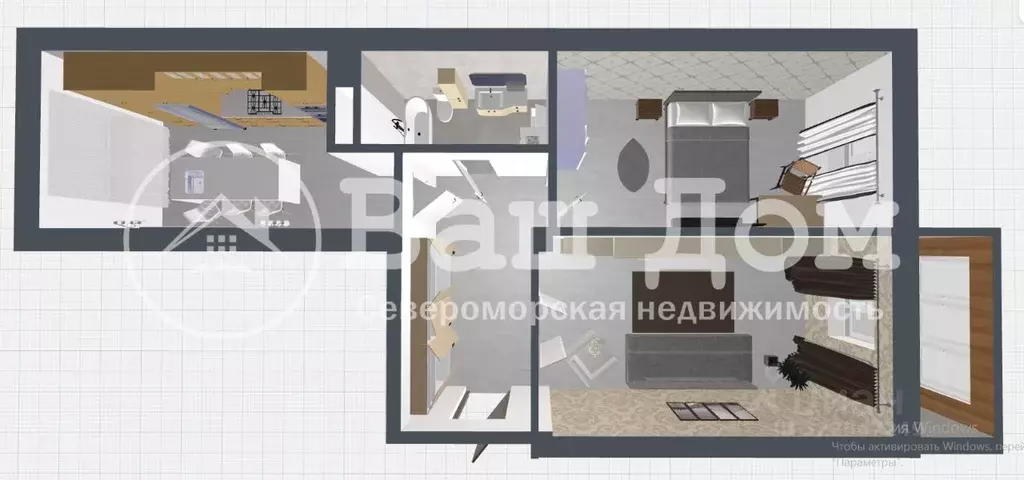 2-к кв. Дагестан, Махачкала просп. Насрутдинова, 228 (74.41 м) - Фото 0