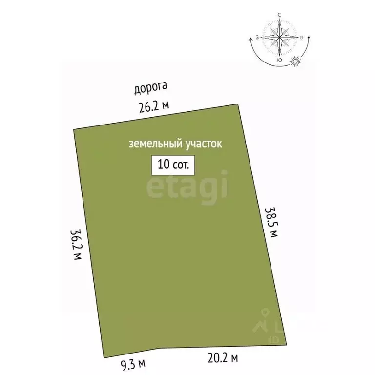 Участок в Вологодская область, Череповецкий район, д. Шайма, Звезда ... - Фото 2