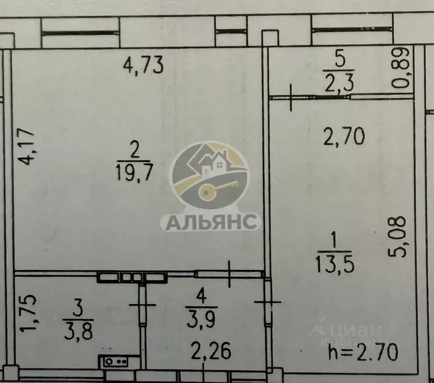 1-к кв. Ямало-Ненецкий АО, Новый Уренгой Энтузиастов мкр, 8 (43.2 м) - Фото 2