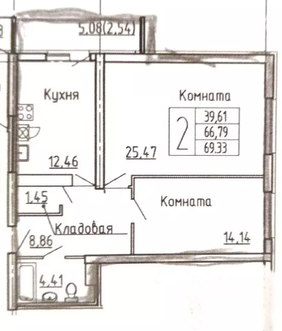 2-к кв. Самарская область, Самара Пролетарская ул., 150 (72.0 м) - Фото 2