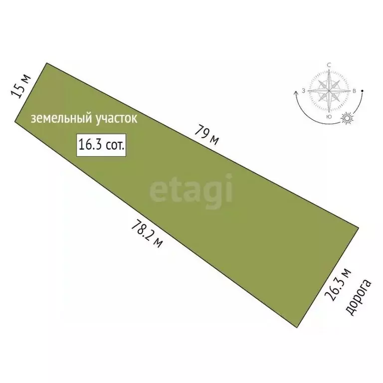 Участок в Свердловская область, Сысертский муниципальный округ, с. ... - Фото 2