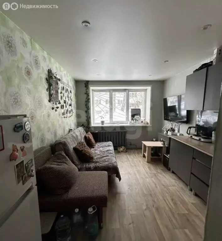 Квартира-студия: Пермь, бульвар Гагарина, 81/3 (18.8 м) - Фото 1