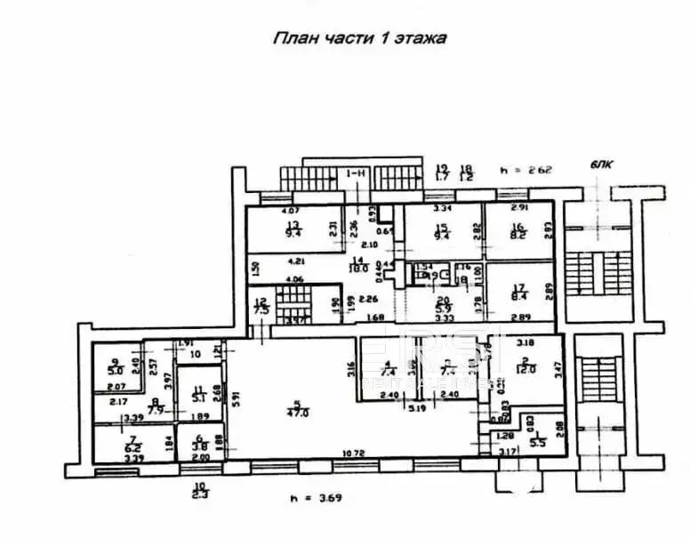 Помещение свободного назначения (263 м) - Фото 1