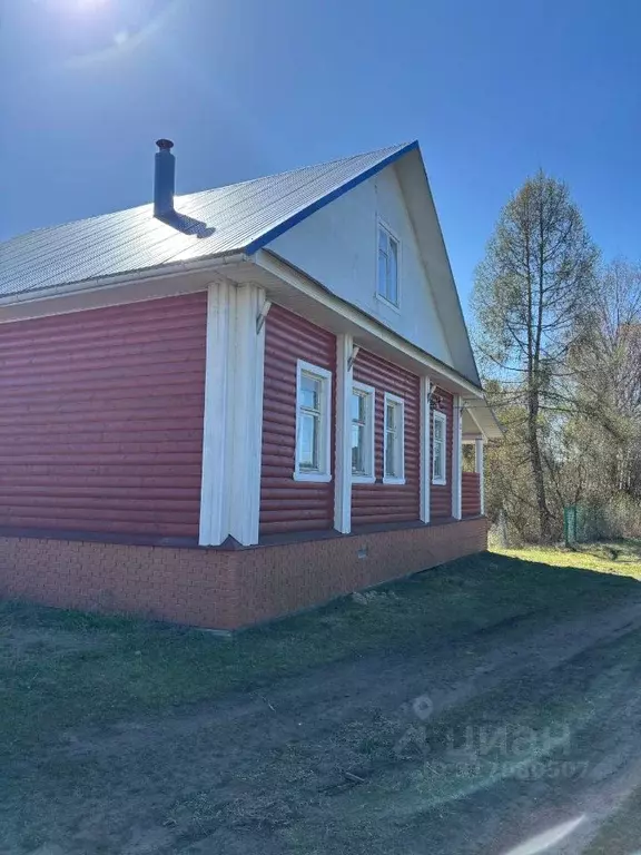 Дом в Вологодская область, Устюженский район, д. Софронцево  (57 м) - Фото 1