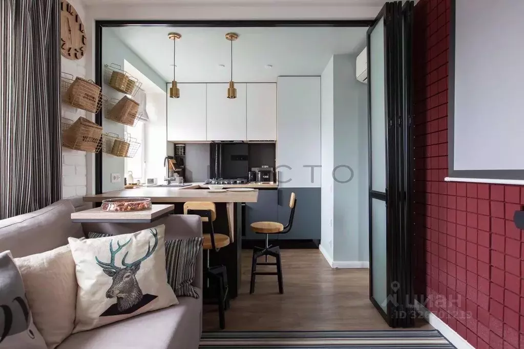 2-к кв. Москва Грузинский пер., 14 (34.7 м) - Фото 2