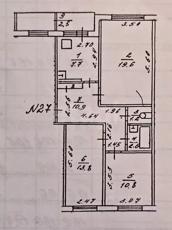 3-к кв. Тверская область, Калининский муниципальный округ, пос. ... - Фото 2