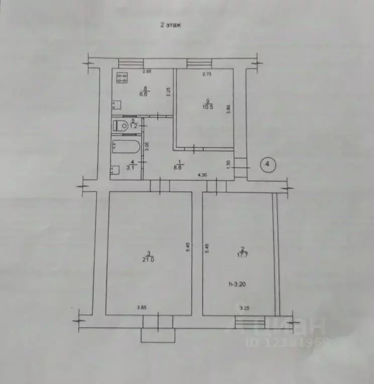 3-к кв. Севастополь ул. Большая Морская, 29 (68.7 м) - Фото 0