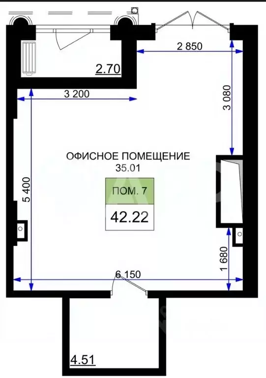 Торговая площадь в Краснодарский край, Новороссийск 5-я Бригада мкр,  ... - Фото 2