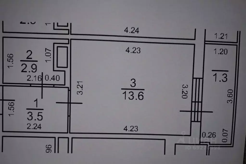 Студия Ленинградская область, Кудрово г. Всеволожский район, Заневское ... - Фото 2