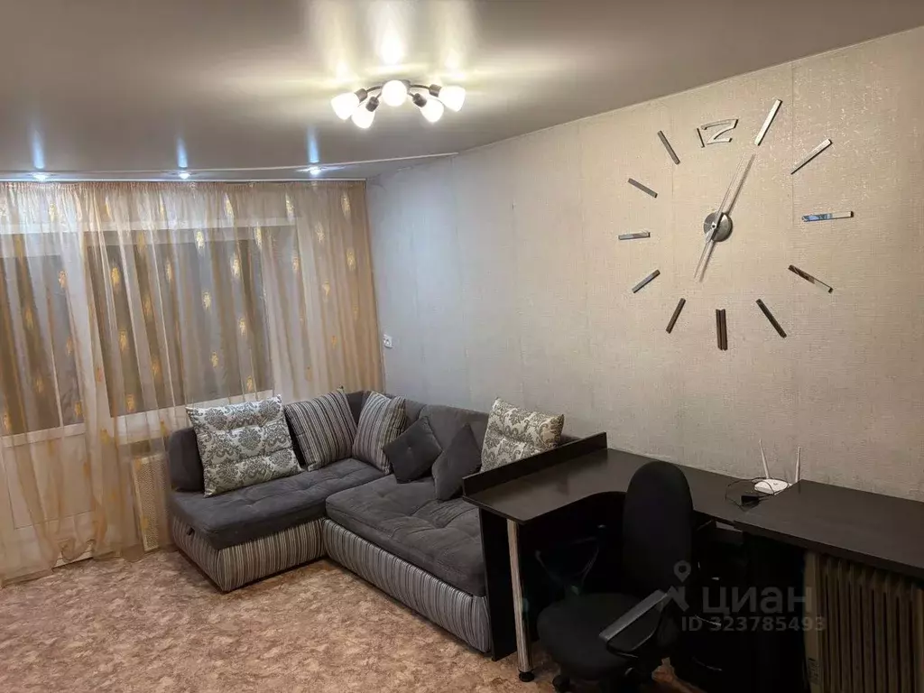 1-к кв. Ульяновская область, Ульяновск ул. Гафурова, 39 (35.0 м) - Фото 1