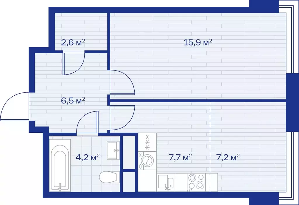 2-к кв. Московская область, Красногорск городской округ, д. Аристово  ... - Фото 1