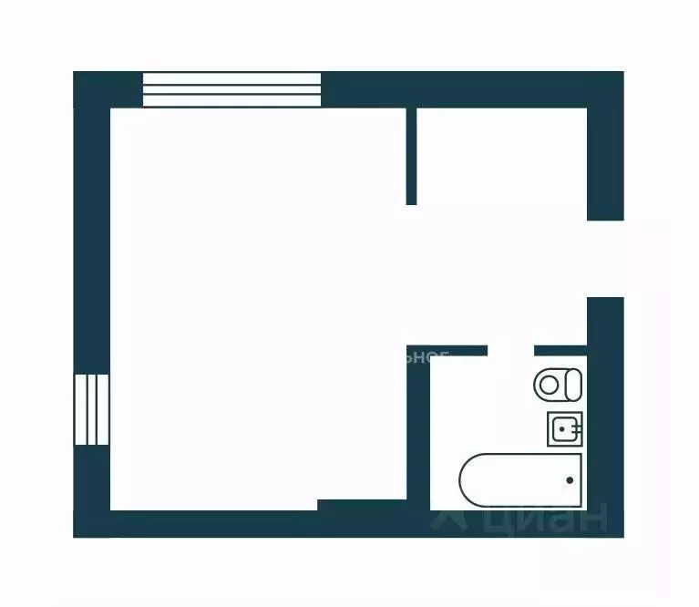 Студия Новосибирская область, Новосибирск Затулинский жилмассив, ул. ... - Фото 2