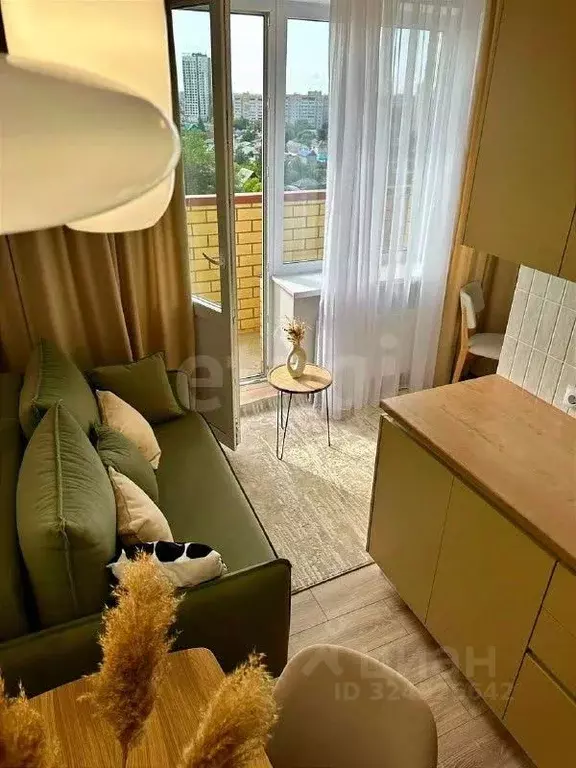 Студия Тюменская область, Тюмень Таежная ул., 2 (24.3 м) - Фото 1