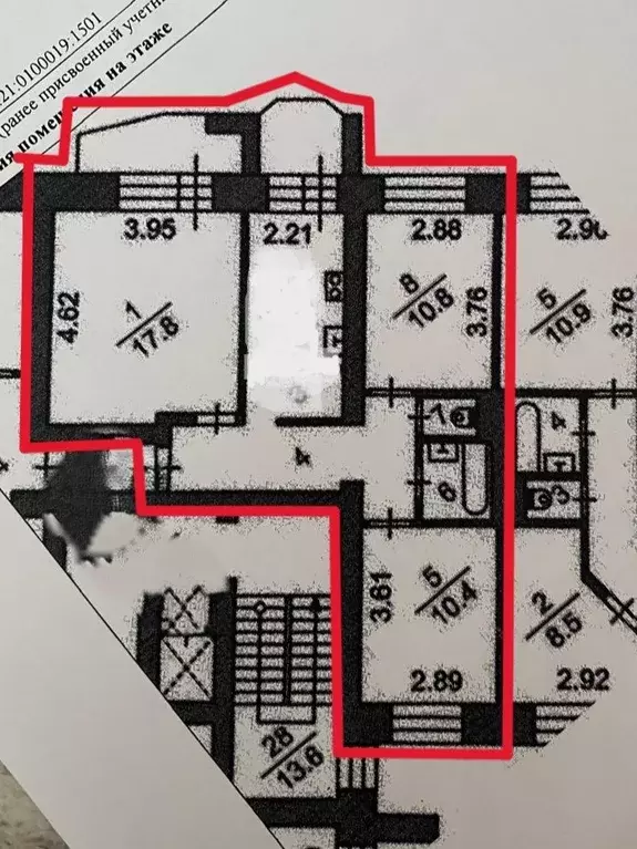 Продаётся 3-к квартира, 61.2 м - Фото 0