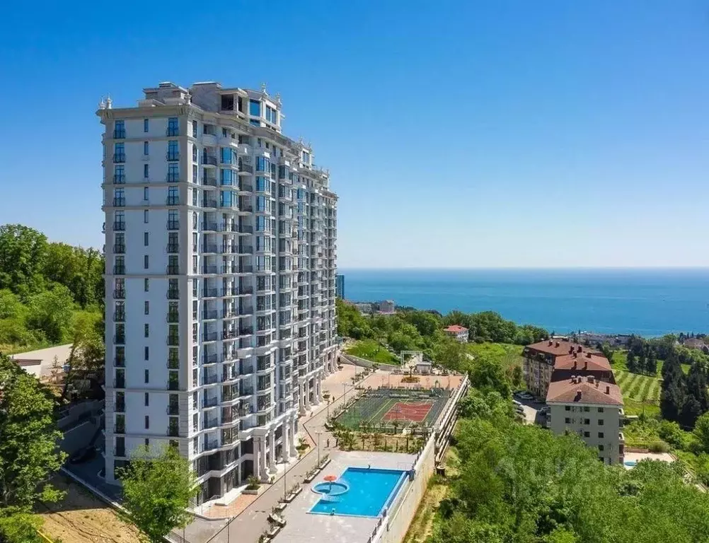 2-к кв. Краснодарский край, Сочи ул. Яна Фабрициуса, 2/23Мк2 (74.5 м) - Фото 1