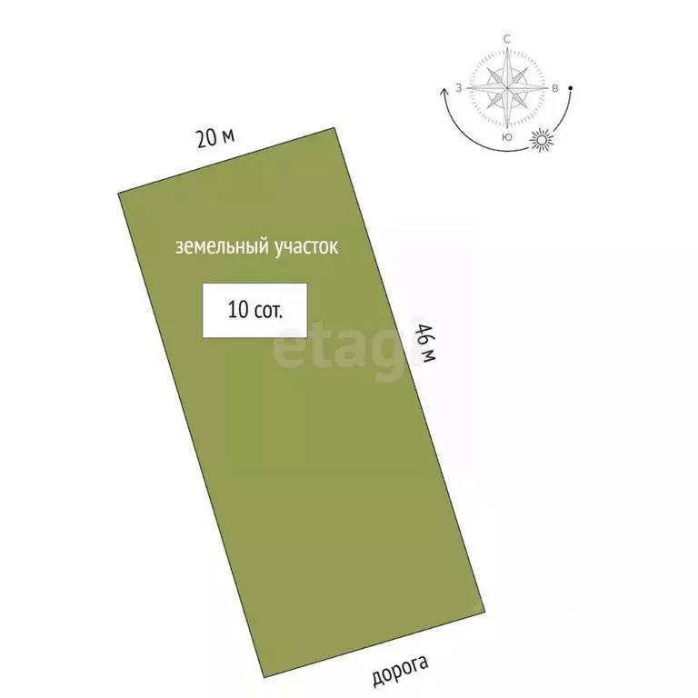 Участок в Тюменская область, Тюменский муниципальный округ, ... - Фото 2