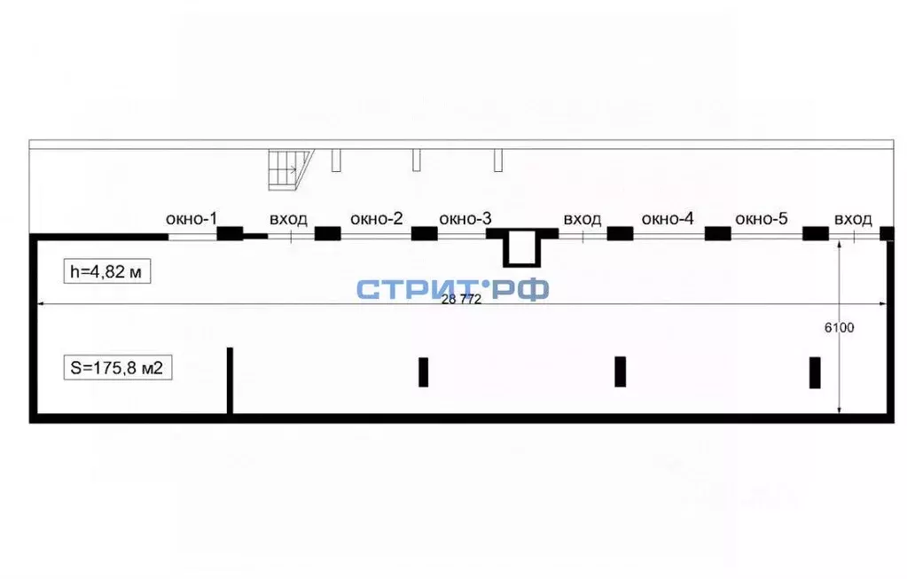 Помещение свободного назначения в Москва ул. Инженера Кнорре, 7к5 (176 ... - Фото 2